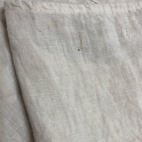 Lina Tomei Linen Blouse Size Large - Picture 13 of 13